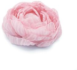 Zia Fashion Brosa floare eleganta bujor roz din voal 7.5 cm, Corizmi, Mia