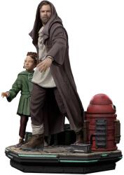 Szobor Star Wars: Obi-Wan Kenobi - Obi-Wan & Young Leia Art Scale 1/10 (Iron Studios)