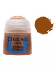 Citadel Layer Paint (Skrag Brown) - fedőfesték, barna