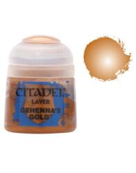  Citadel Layer Paint (Gehenna´s Gold) - borító színe, arany