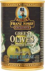 Kaiser Franz Josef Exclusive zöld olívabogyó márványsajtkrémmel töltve sós lében 300 g
