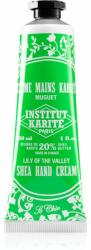 Institut Karité Paris Lily Of The Valley So Chic crema hranitoare de maini cu unt de shea tube + box 30 ml