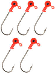 Nevis Gumihal fej piros 5/0 5gr 5db/cs Jig fej (8560-552)