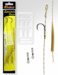 Carp Academy Basic Special Rig Fekete 4 2db/csomag Füles Szakállas Fonott előkötött horog (8106-404)