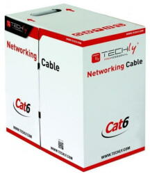 TECHLY ITP6-UTP-ICH networking cable Grey 305 m Cat6 U/UTP (UTP) (028139) - vexio