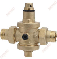 FERRO Reductor de presiune 1/2" PN25 0, 5-5 bar (RC15)