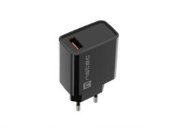 NATEC Incarcator de retea USB Charger Ribera 1x USB-A black (NUC-2058) - vexio