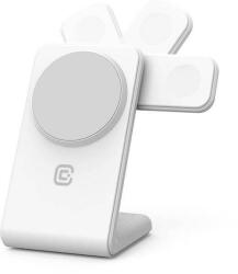 CRONG CRG-MSPS-WHT 3in1, 20W Compatibil cu MagSafe, iPhone, Apple Watch, AirPods, Alb (CRG-MSPS-WHT)