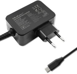 Qoltec Incarcator de retea USB Type-C Power Pro 45W GaN Negru (52385)