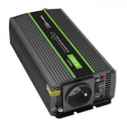 Qoltec Pure Sine Wave Inverter Monolith, 600W, 1200W (51933) - vexio