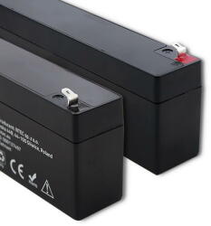 Qoltec AGM battery 12V 2.3Ah, max. 34.5A (53064) - vexio