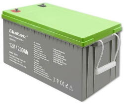 Qoltec Deep cycle gel battery 12V, 200Ah (53079) - vexio