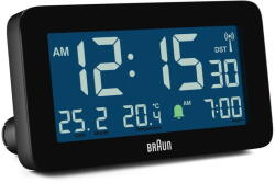Braun Ceasuri decorative BRAUN BC10 DCF-B Radio alarm clock black (67602) - vexio