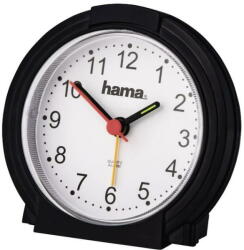 Hama Ceasuri decorative Hama Alarm Clock Classic silent black/white 186335 (186335) - vexio