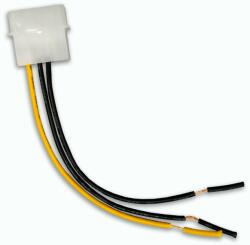 Makki Захранващ кабел Makki MOLEX-WR1, от 4pin Molex(м) към 3x оголен кабел, 0.12m (MOLEX-WR1)