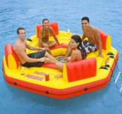 Intex Felfújható matrac tengerre vagy medencére, Family Island, INTEX 5 (MGH-64716)