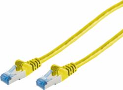 S-Conn S/FTP CAT6a Patch kábel 0.5m Sárga (75711-0.5Y)