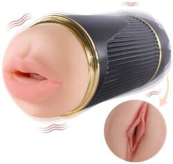 Shequ Double Male Masturbator Vagina and Mouth Kay