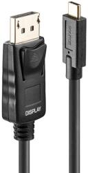 Lindy 43305 video átalakító kábel 5 M USB C-típus DisplayPort Fekete (43305) (43305)
