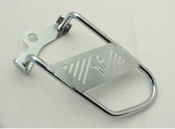 Altrix Basic széles váltóvédő csavaros tengelyhez, acél, ezüst színű