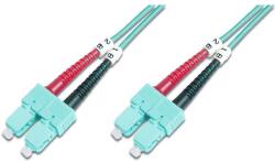 ASSMANN duplex 2xSC + 2xSC MM OM3 50/125 10m optikai patch kábel (DK-2522-10/3) (DK-2522-10/3)