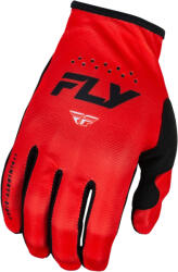 FLY Racing Lite 2024 motokrossz kesztyű piros-fekete