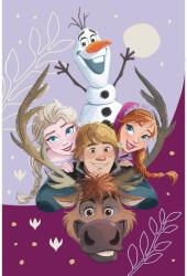 Jerry Fabrics Pătură pentru copii Jerry Fabrics Frozen Family 03, 100 x 150 cm Patura