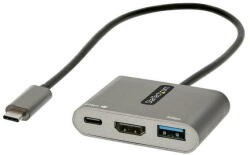 StarTech StarTech. com 4-Port USB-C Hub with 100W Power Delivery Pass-Through Charging, 2x USB-A + 2x USB-C, 5Gbps, USBC Hub w/ 1ft (30cm) Long Cable, Portable Laptop USB Type-C to USB-A/C Hub - USB 3.0 Expans