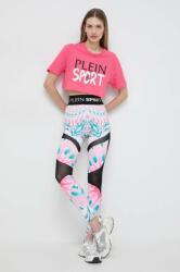 Plein Sport legging rózsaszín, női, mintás - rózsaszín XS