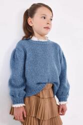 MAYORAL gyerek gyapjúkeverékből készült pulóver meleg - kék 116 - answear - 9 490 Ft