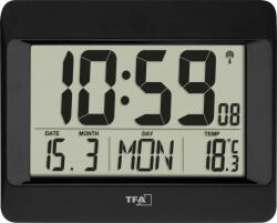 TFA Ceasuri decorative TFA 60.4519. 01 Radio Controlled Clock with Temperature (60.4519.01) - pcone