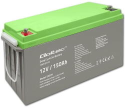 Qoltec Deep Cycle gel battery 12V, 150Ah (53078) - pcone