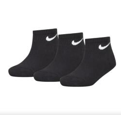 Nike basic pack ankle 3pk 23, 5-27 | Gyermek | Zokni | Fekete | RN0026-023