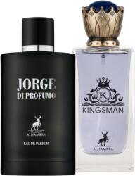 Maison Alhambra Pachet 2 parfumuri barbati: Kingsman 100ml + Jorge di Profumo 100ml