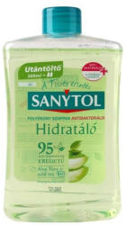 Sanytol Folyékony szappan utántöltő SANYTOL zöld tea és aloe vera 500ml - papir-bolt