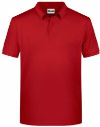 Daiber Tricou polo pentru bărbați din bumbac organic 8010 - Verde jad | 2XL (8010-1782964306)