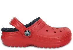 Crocs Kids Classic Lined Clog bélelt kislány gyerek papucs (203506-6HC C7)