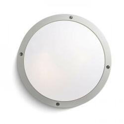 SONNY mennyezeti lámpa ezüstszürke 230V E27 2x18W IP54 (R10383)