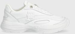 Tommy Hilfiger bőr sportcipő CASUAL LEATHER RUNNER fehér, FW0FW07385 - fehér Női 40