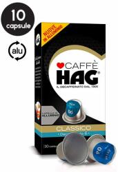 Caffe Hag 10 Capsule Aluminiu Caffe Hag Decaffeinato Classico - Compatibile Nespresso