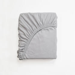 Ourbaby® Cearceaf de bumbac 160x90 cm - gri