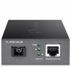 TP-Link Media Convertor fibra optica TP-Link TL-FC311A-20, SMF, 20 km (TL-FC311A-20)