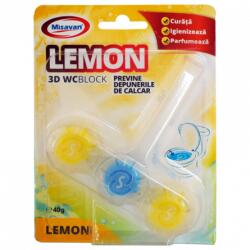 Misavan Odorizant Toaleta Misavan Wc Lemon 3D, 40g - 30995 (6422768032446)