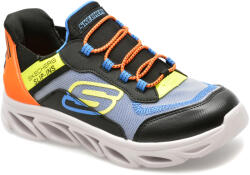 Skechers Pantofi SKECHERS negri, FLEX GLIDE, din piele ecologica 33