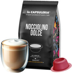 La Capsuleria Nocciolino, 80 capsule compatibile Bialetti, La Capsuleria (CB09-80)