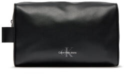 Calvin Klein Jeans Smink táska Monogram Soft Washbag K50K512438 Fekete (Monogram Soft Washbag K50K512438)