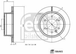 Febi Bilstein Disc frana FEBI BILSTEIN 186465 (186465)