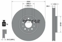 TEXTAR Disc frana TEXTAR 92349303 - automobilus