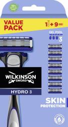 WILKINSON Hydro 3 Skin Protection borotva + fejek 9 db