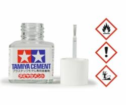 Tamiya Tamiya Cement w/Brush 40ml ecsetes ragasztó makettekhez (300087003)